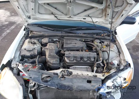 2001 Honda Civic Lx z USA, uszkodzony, nr VIN 1HGES15521L055352